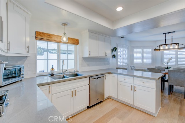 kitchen toward office