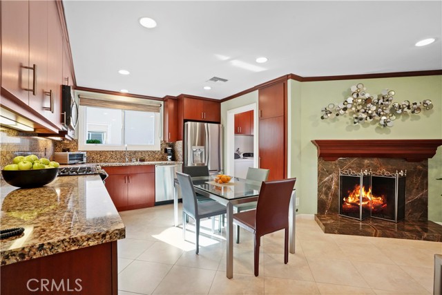 Open redesigned Kitchen w/ Caesarstone Counters