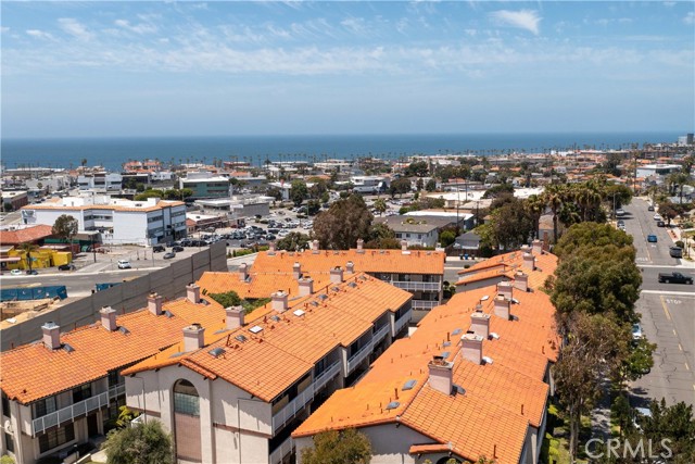 Aerial View to ocean