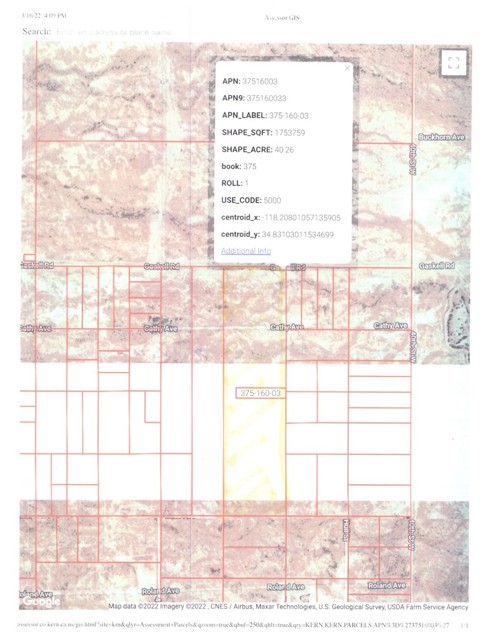 42 Street west Gaskell Road, Rosamond, California 93560, ,Land,For Sale,42 Street west Gaskell Road,CRSR22187251