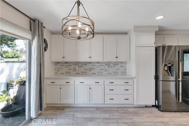 Dining area, extended kitchen