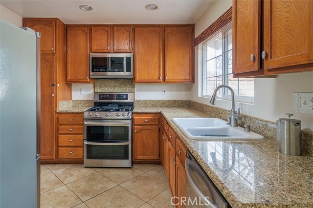 Kitchen entry from Family Room