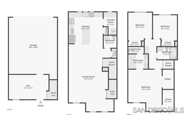 12932 Peppergrass Creek Gate, San Diego, California 92130, 3 Bedrooms Bedrooms, ,2 BathroomsBathrooms,Townhouse,For Sale,Peppergrass Creek Gate,250019892SD