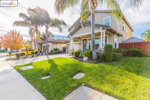 2651 Ranchwood Drive Brentwood, California Gorgeous two story home with an in-ground pool; the perfect home for a growing family. Spacious open floor plan with a gourmet kitchen with new stainless steel double ovens/range, maple cabinets, granite tile countertops, white shutters, eat-in area, double sink in island, and island bar seating. Large family room with limestone electric fireplace with mantle, large entertainment center nook, ceiling fan, and views of the yard through the white shutters. Up the grand staircase you meet all of the private living areas. The master bedroom with double door entry, shelfs under the windows and a beautiful view of Mount Diablo plus an upgraded master closet. Master bathroom with quartz countertops, large sunken tub, standing shower, built-in shelfs with hamper, and new tile floors/paint. Additional features include LED fluorescent lighting and laminate floors throughout plus alarm system. Outside is our favorite part with a in-ground pebble tec pool with rock waterfall, solar heated, and Ac
