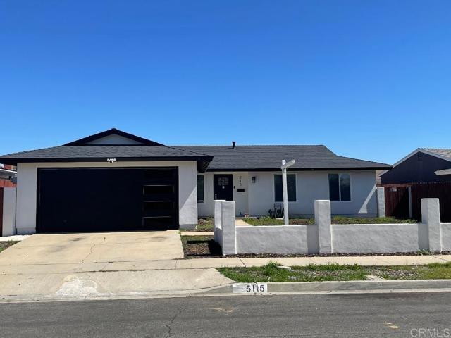 Detail Gallery Image 1 of 1 For 515 Palmwood Dr, San Diego,  CA 92139 - 4 Beds | 2 Baths