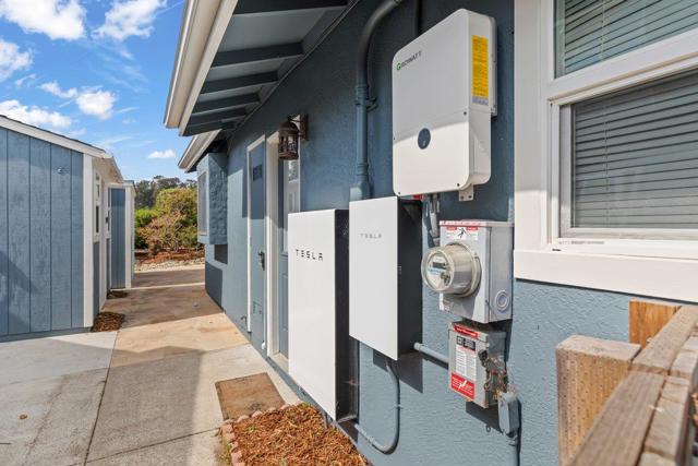 Solar power and Tesla Battery wall