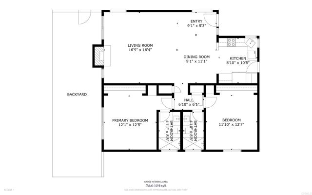 Detail Gallery Image 31 of 31 For 2045 Cottage Way, Vista,  CA 92081 - 2 Beds | 2 Baths