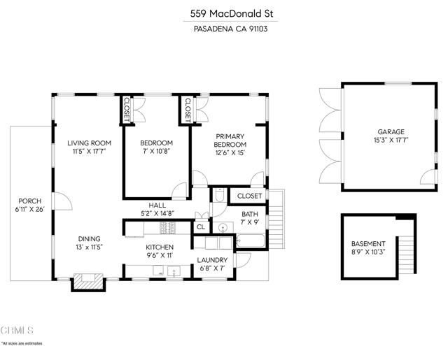 Detail Gallery Image 28 of 28 For 559 Macdonald St, Pasadena,  CA 91103 - 2 Beds | 1 Baths