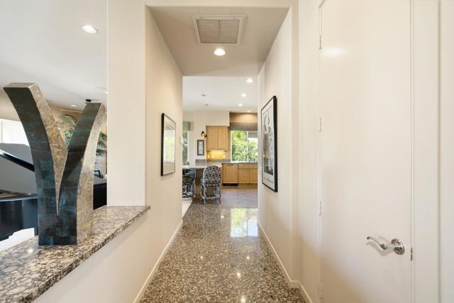 hall to kitchen