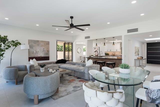 Dining Area & Living Room