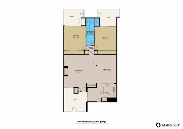 1484 Versailles Drive, Palm Springs, CA 92264