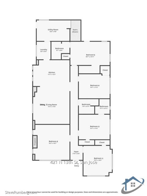 421 N 13th Street, San Jose CA: https://media.crmls.org/mediaz/03b85a07-3f57-49ee-818d-f3389e312423.jpg