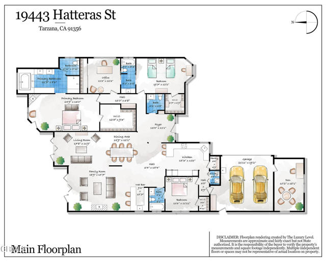 Detail Gallery Image 39 of 40 For 19443 Hatteras St, Los Angeles,  CA 91356 - 4 Beds | 4 Baths