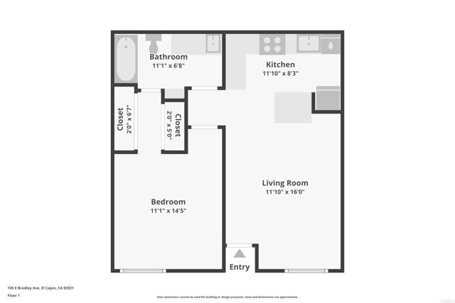 Detail Gallery Image 9 of 30 For 745 E Bradley Ave #54,  El Cajon,  CA 92021 - 1 Beds | 1 Baths