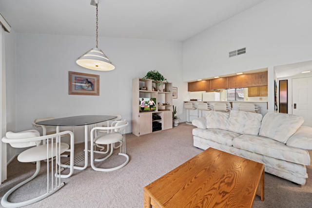 Living/dining area