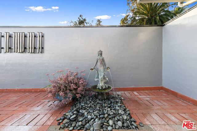 Private Patio Fountain