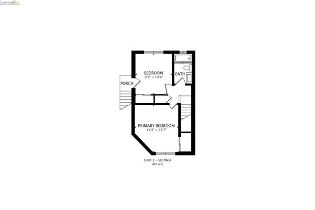 Unit 4 upper floorplan