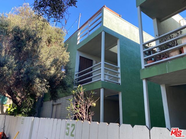 60 Market Street Venice, California Note: 60 MARKET STREET IS ONLY BEING SOLD TOGETHER WITH 52 MARKET STREET. First time on the market in over 50 years. This 8-Unit apartment complex in Venice Beach is located one half block from the world-famous boardwalk, skatepark, and sandy beach. There is great privacy from the street with a tall fence and mature tree canopy, and amazing sunset views from the shared rooftop deck. 12 Tandem parking spaces are provided to the tenants. A soft story retrofit was completed in 2018. *Some units may be nonconforming. Buyer to perform their own investigation.