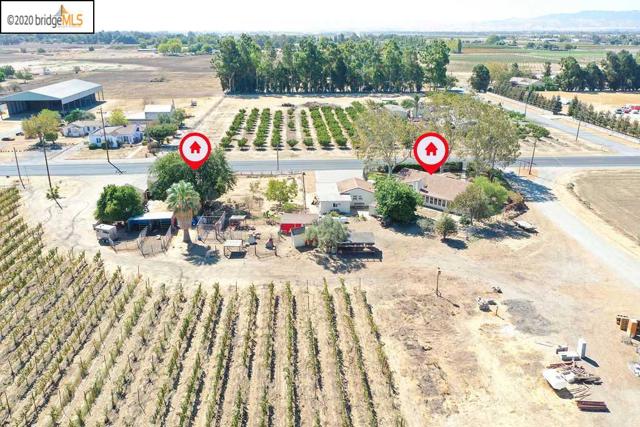 1350 Delta Road Brentwood, California Located just East of Brentwood. Two Homes. Barns. Class 1 soil Brentwood Clay Loam. Excellent soil for Cherries, Grapes, Almonds, Etc. 9+ acres planted to vineyard. Irrigation water from ECCID. Seller has ordered Cherrie Trees for next year planting, buyer can move forward and plant orchard, at buyers costs. Ideal for U-Pick. Has been farmed as organic farm for many years and is Certified Organic by CCOF. Close to Knightsen. Close to Delta for boating and fishing.