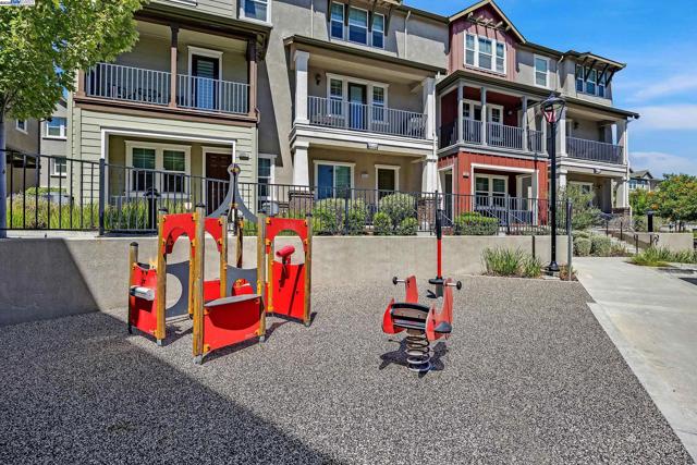 Community playground with parks close by
