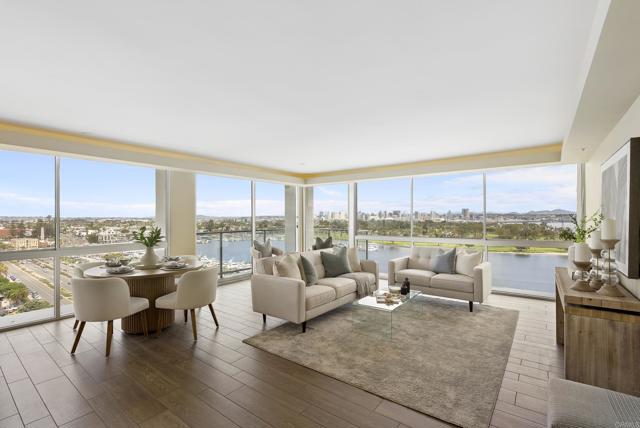 Detail Gallery Image 2 of 36 For 1810 Avenida Del Mundo #1504,  Coronado,  CA 92118 - 2 Beds | 2 Baths