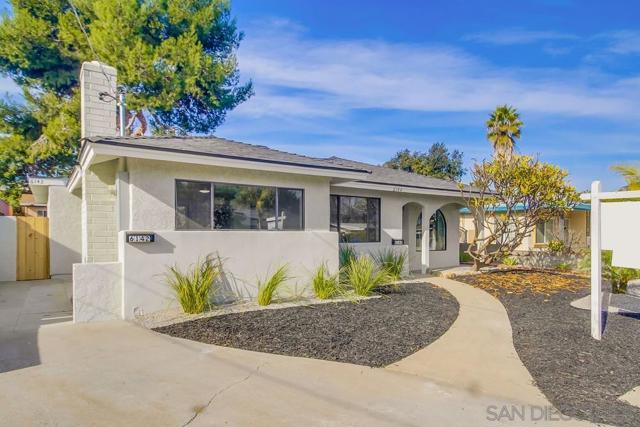 6144 Kerch ST, San Diego, California 92115, 4 Bedrooms Bedrooms, ,2 BathroomsBathrooms,Single Family Residence,For Sale,Kerch ST,250017093SD