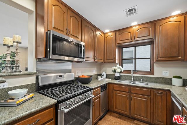 Remodeled kitchen