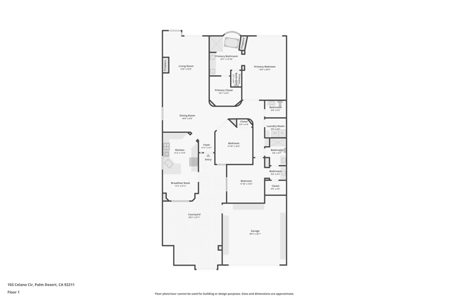 110 Celano Circle, Palm Desert CA: https://media.crmls.org/mediaz/06156932-44b9-4ec1-ae92-406400fd539d.png