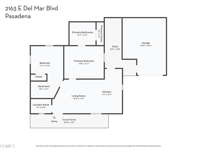 Detail Gallery Image 25 of 25 For 2163 E Del Mar Bld, Pasadena,  CA 91107 - 2 Beds | 2 Baths