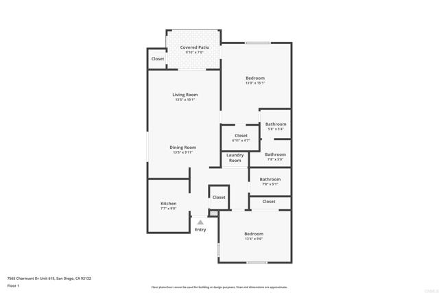 Detail Gallery Image 24 of 37 For 7565 Charmant Dr #615,  San Diego,  CA 92122 - 2 Beds | 2 Baths