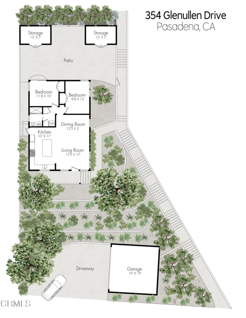 354 Glenullen Drive, Pasadena CA: https://media.crmls.org/mediaz/07a240bc-b1df-49d1-b589-766d76610592.png
