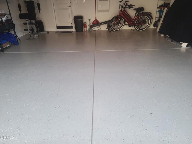 Two Car Garage with Epoxy Flooring