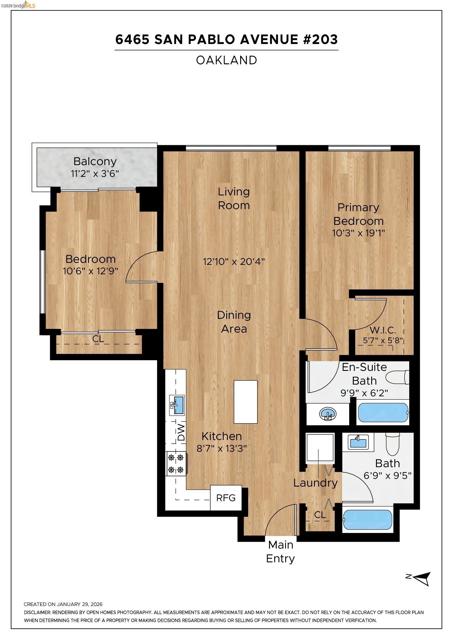 Image 46 of 47 For 6465 San Pablo 203