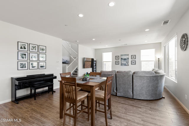 Dining Room & Living Room