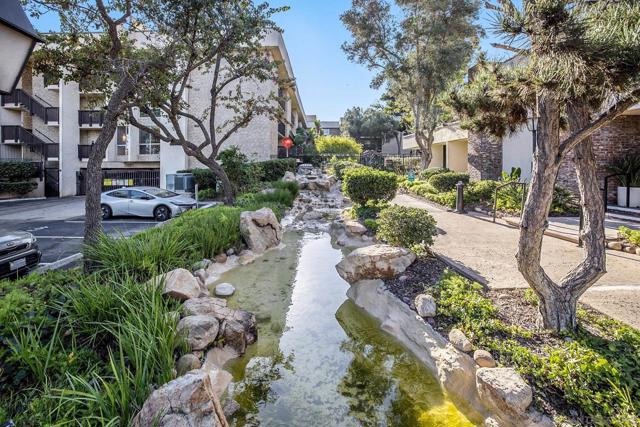 Stream going through Community with Clubhouse on right.