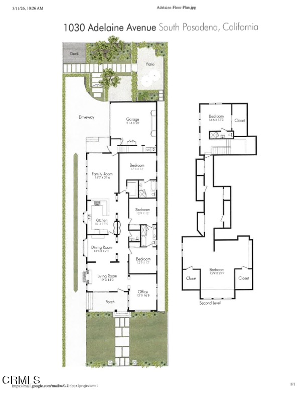 Detail Gallery Image 34 of 34 For 1030 Adelaine Ave, South Pasadena,  CA 91030 - 4 Beds | 3 Baths