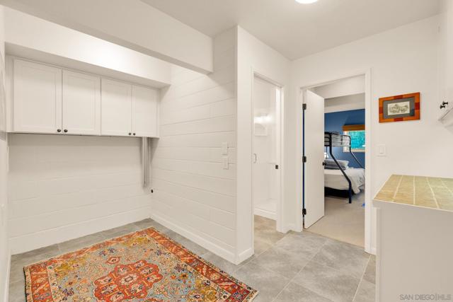 Laundry area Downstairs