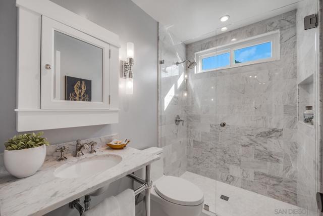 Elegant Hall Bathroom