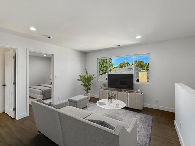 Virtually Staged Family Room - 2nd Floor 