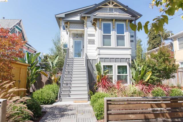 Craftsman-style exterior with decorative gables, a glass-panel entry door, and an elevated front porch