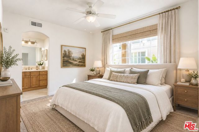 front bedroom-virtually staged
