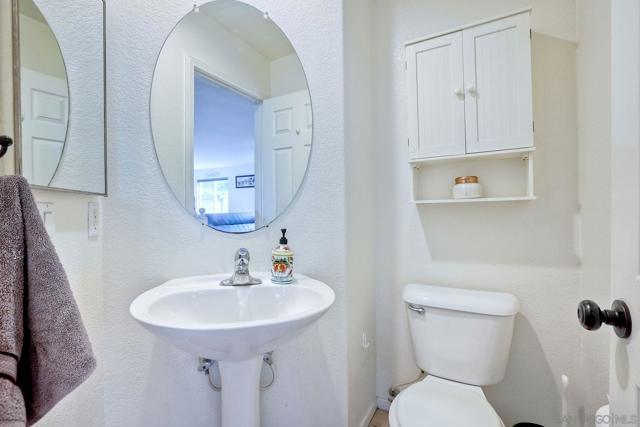 Powder room downstairs