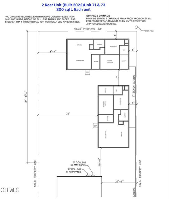 Detail Gallery Image 33 of 33 For 65 ,67,71, College Dr, Ventura,  CA 93003 - – Beds | – Baths