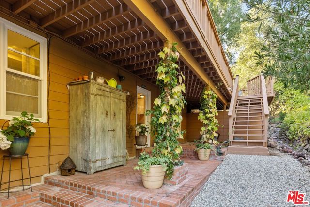 Brick Patio - Laundry/Storage Entrance