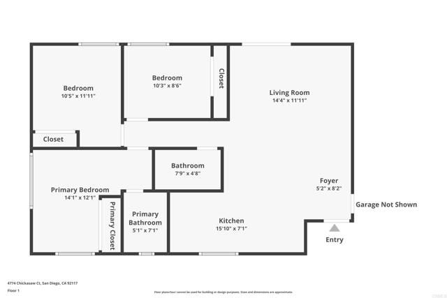 Detail Gallery Image 21 of 21 For 4774 Chickasaw Ct, San Diego,  CA 92117 - 3 Beds | 2 Baths
