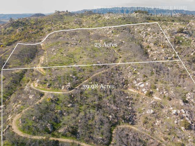 Detail Gallery Image 1 of 1 For 0 Harris Trail 39.98 Acres, Fallbrook,  CA 92028 - – Beds | – Baths