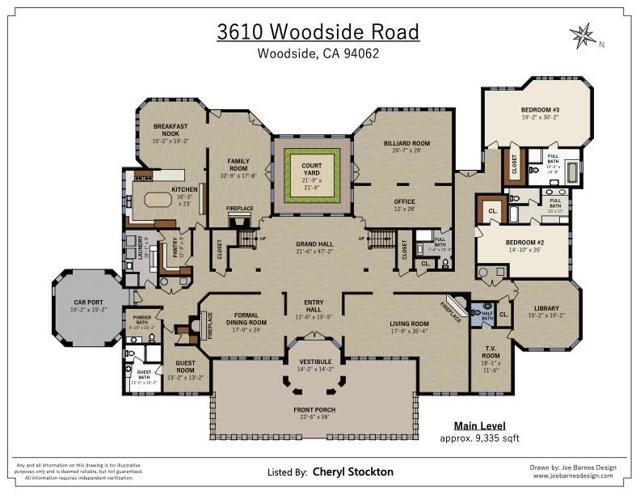 Image 53 of 57 For 3610 Woodside Road
