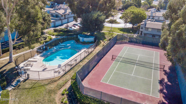 Pool & Tennis Court