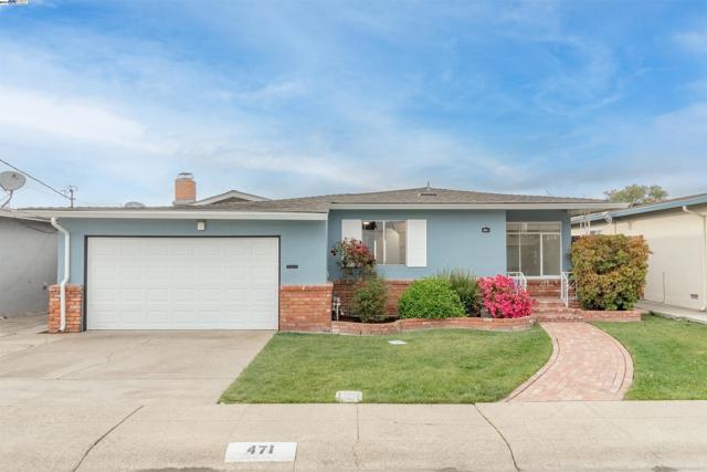 471 Oxford St, Hayward, California 94541, 3 Bedrooms Bedrooms, ,2 BathroomsBathrooms,Single Family Residence,For Sale,Oxford St,41057699