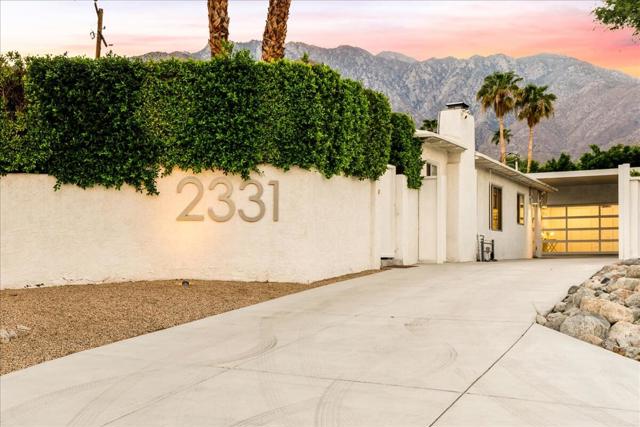 2331 N Cardillo Avenue, Palm Springs, CA 92262